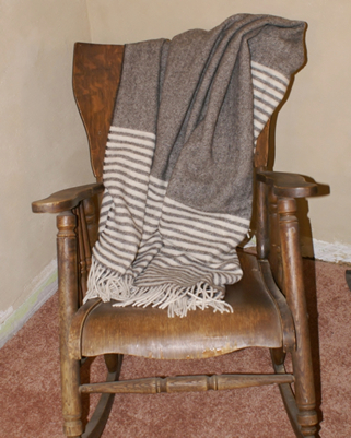 Columbia Alpaca Blanket Throw for sale by Purely Alpaca