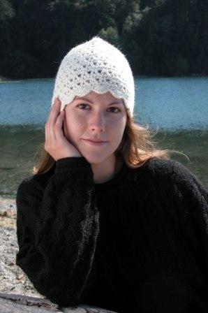 1920s Flapper Alpaca Hat for sale by Purely Alpaca