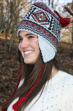 Kaitlyn Earflap Alpaca Hat for sale by Purely Alpaca