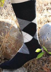Mens Argyle Alpaca Socks for sale by Purely Alpaca